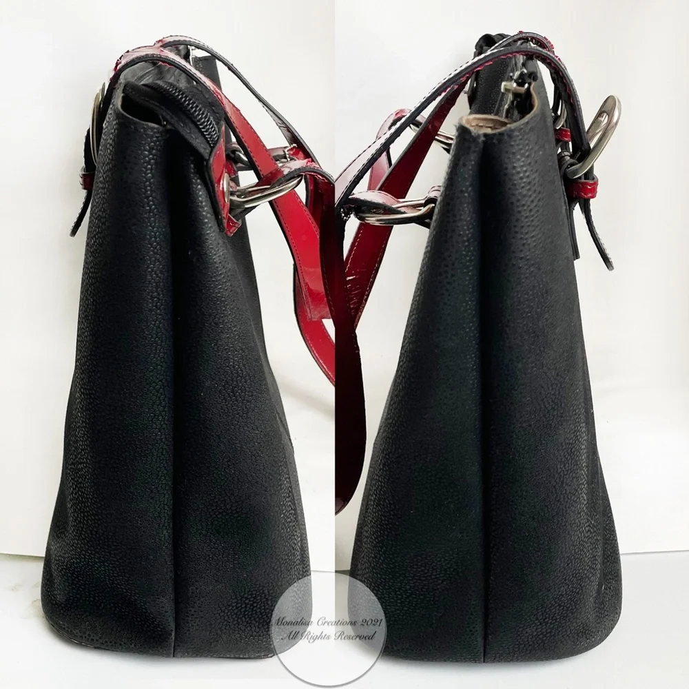 Jack Georges Bag Milano Madison Avenue Business Tote Computer * Damaged Straps *